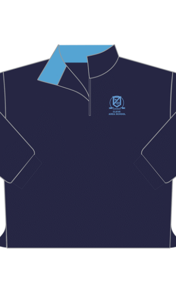 Cleve Area School Quarter Zip Boss Top
