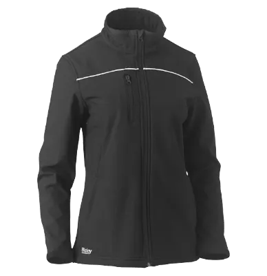 Black zip up work jacket