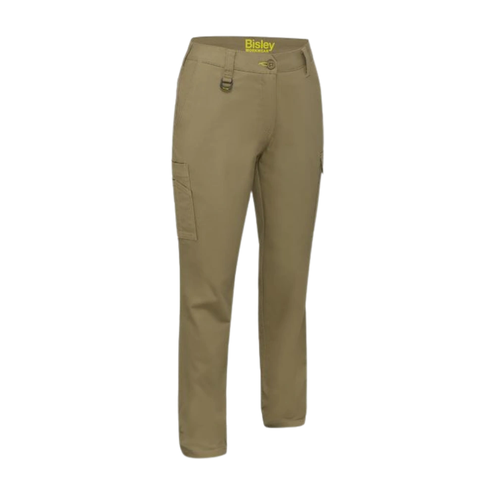 Beige cargo work pants