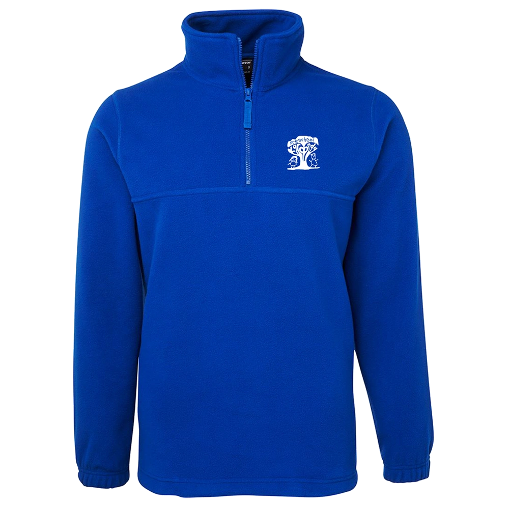 Karoonda Area School 1/2 Zip Royal Polar Fleece - Image 1